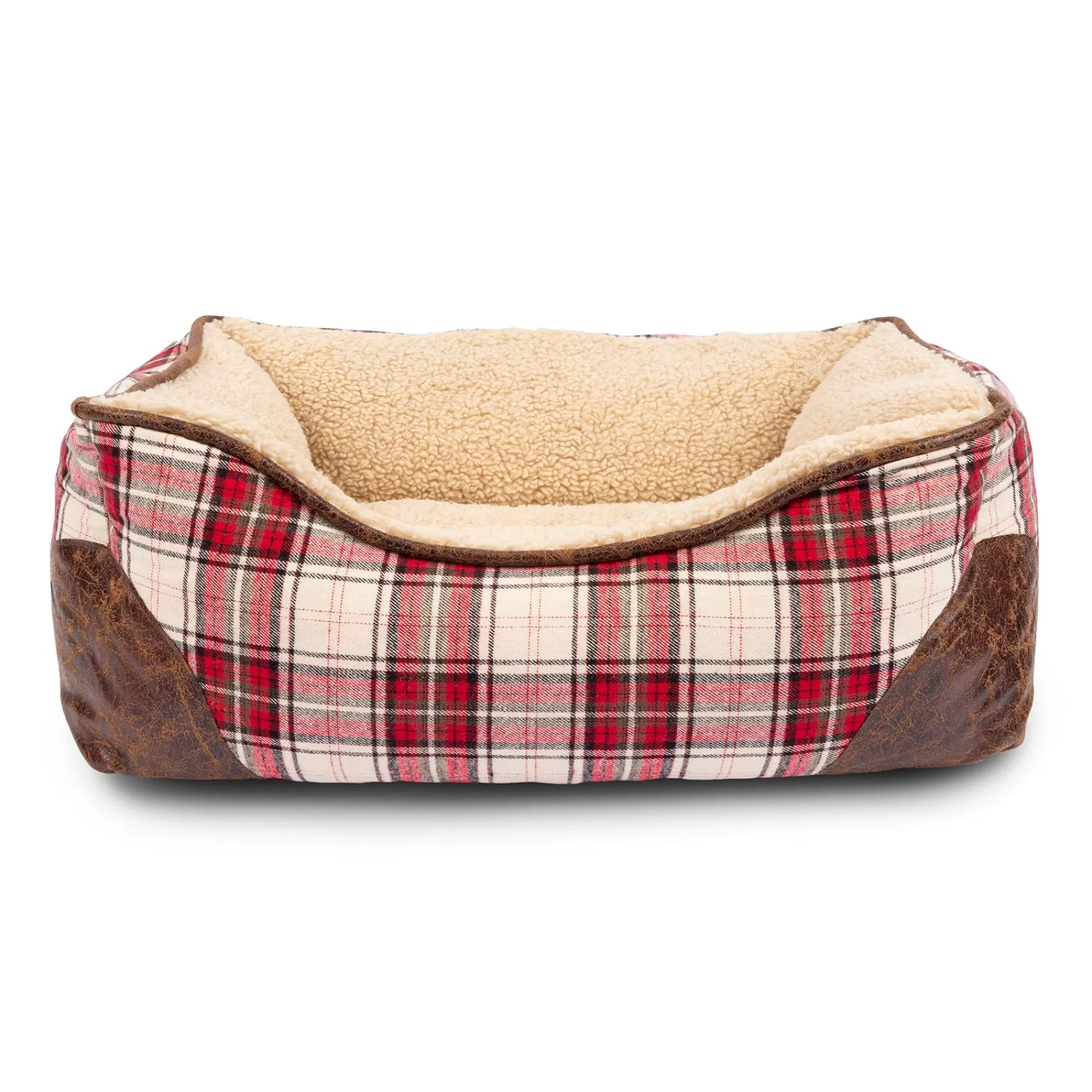 Clearance Cabin Plaid Cuddler Bed Eco Fiberfill