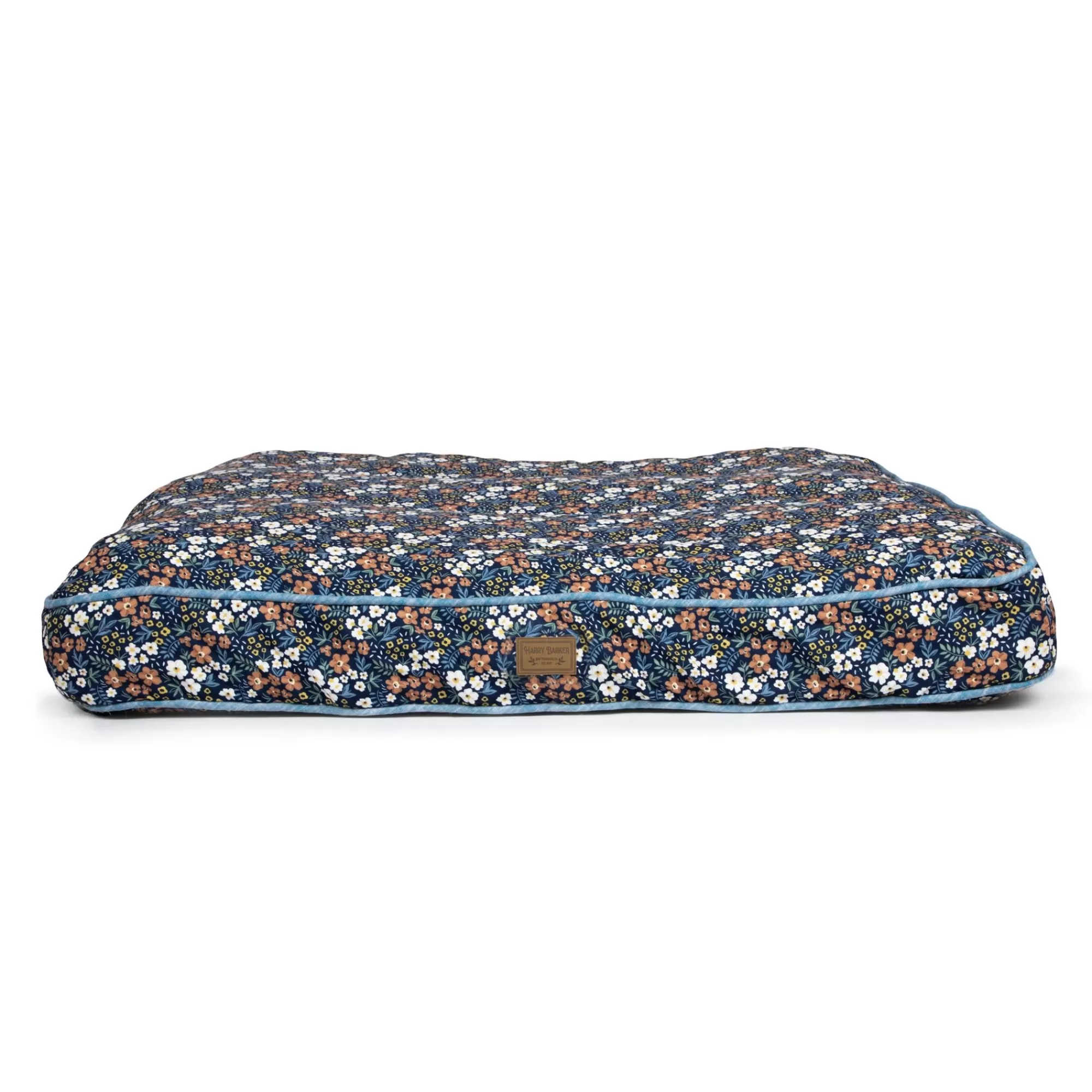 Outlet Calico Floral Rectangle Dog Bed Rectangle