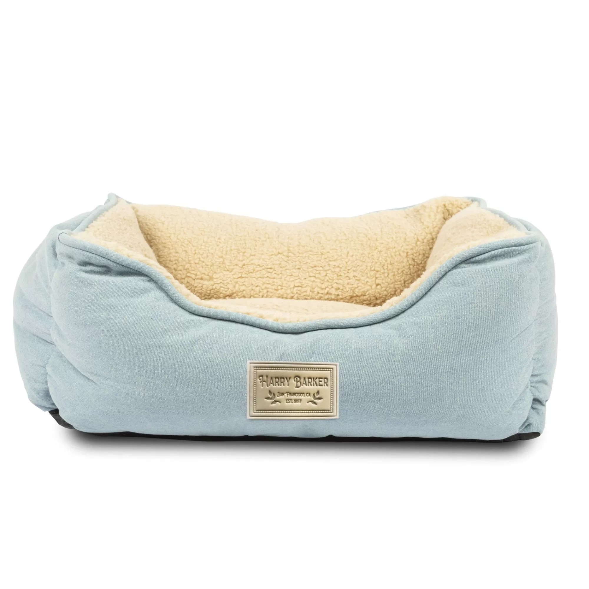 Flash Sale Chambray Sherpa Cuddler Bed Solid