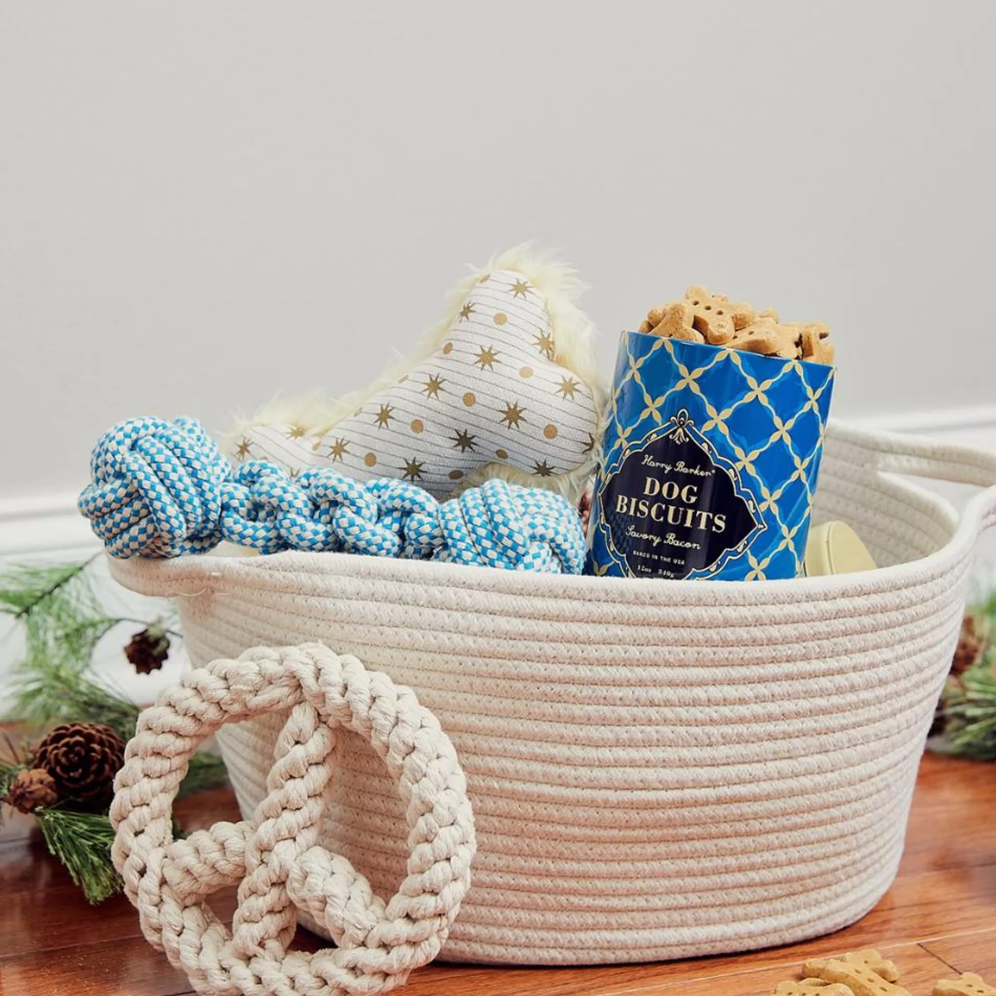 New Cotton Rope Dog Toy Storage Toy Storage