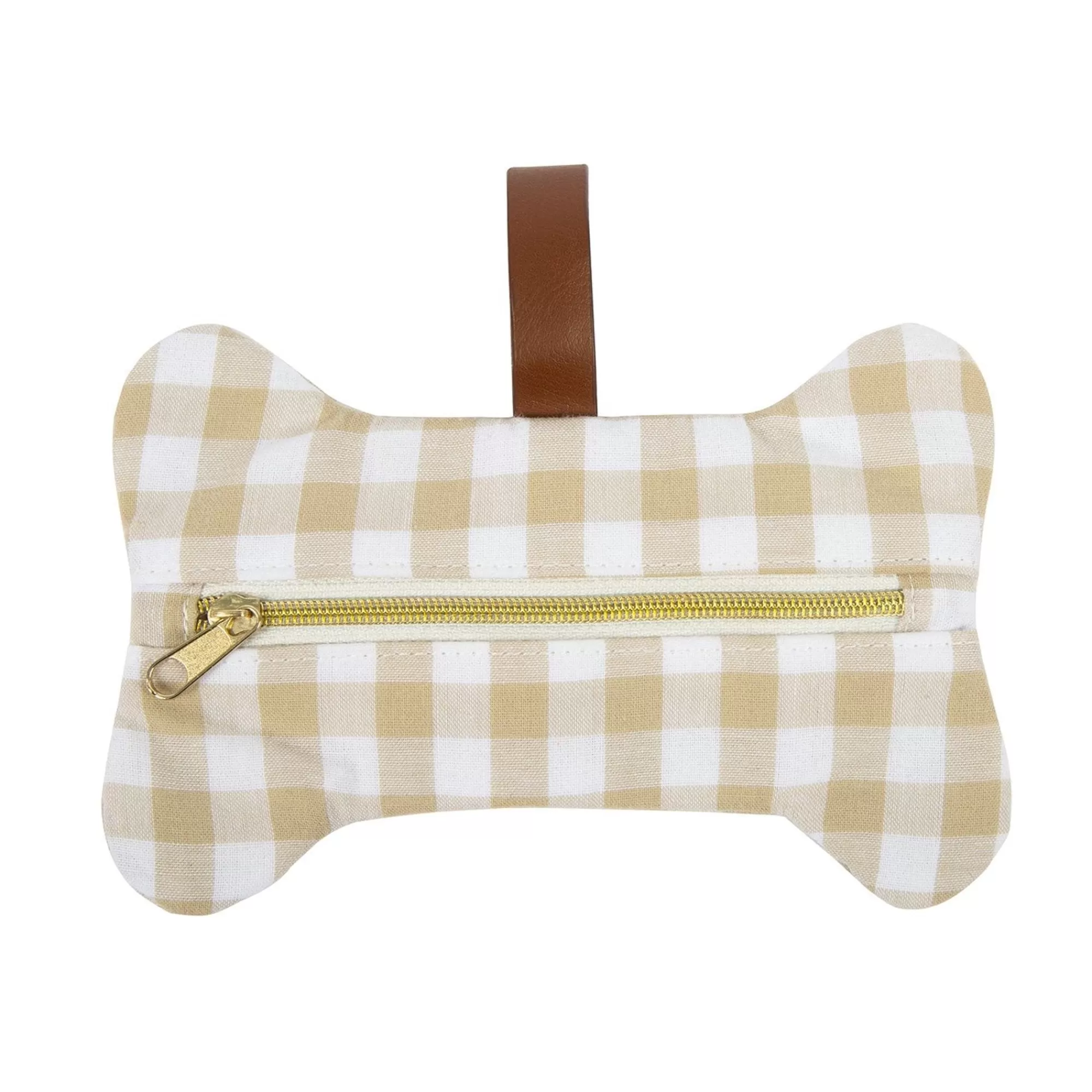 Cheap Gingham Waste Bag Holder Accessories