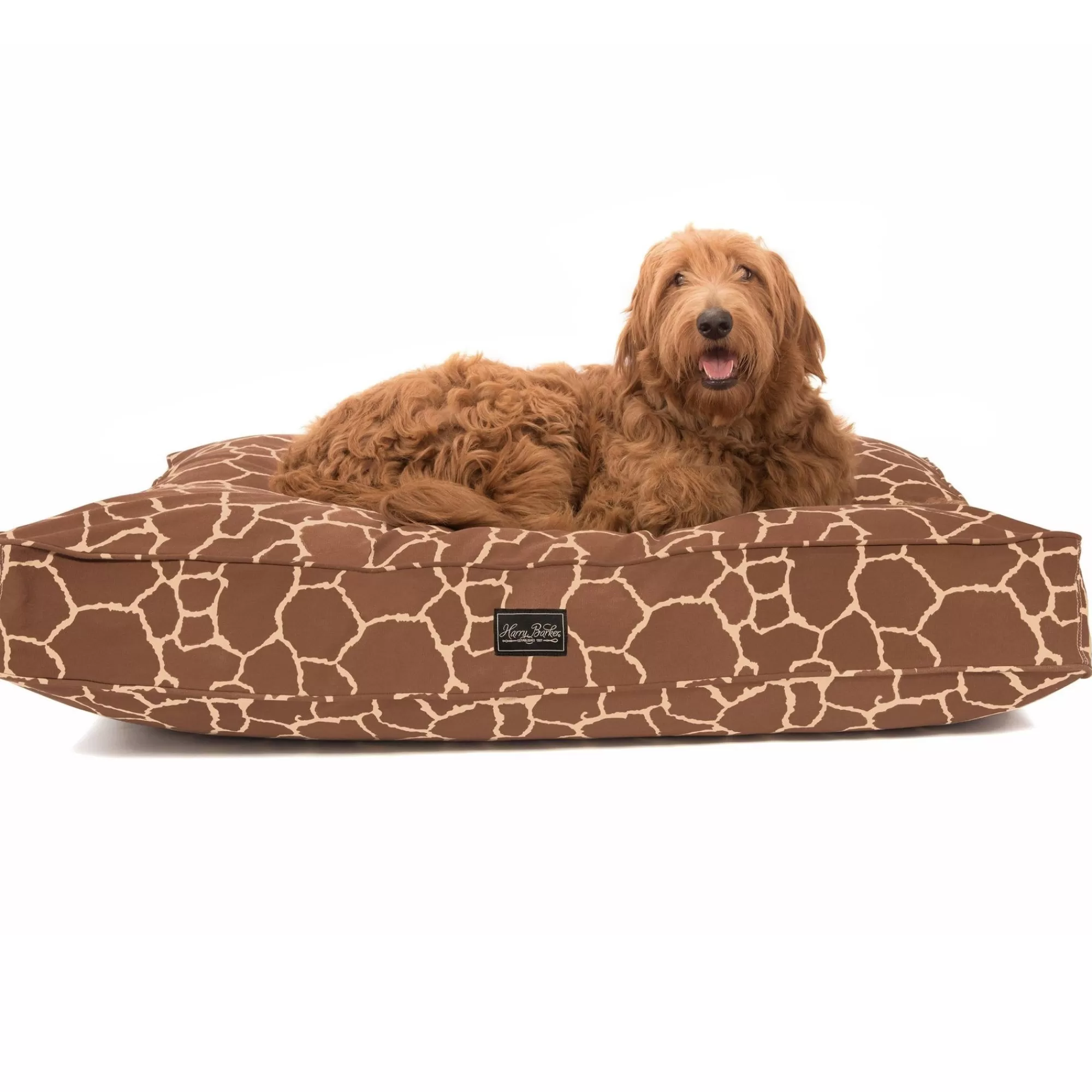 Cheap Giraffe Cotton Canvas Dog Bed Cover Patterned