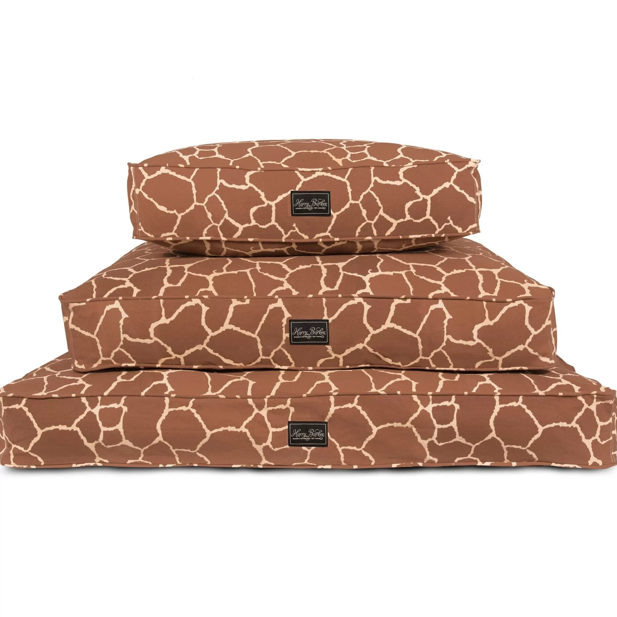 Cheap Giraffe Cotton Canvas Dog Bed Cover Patterned