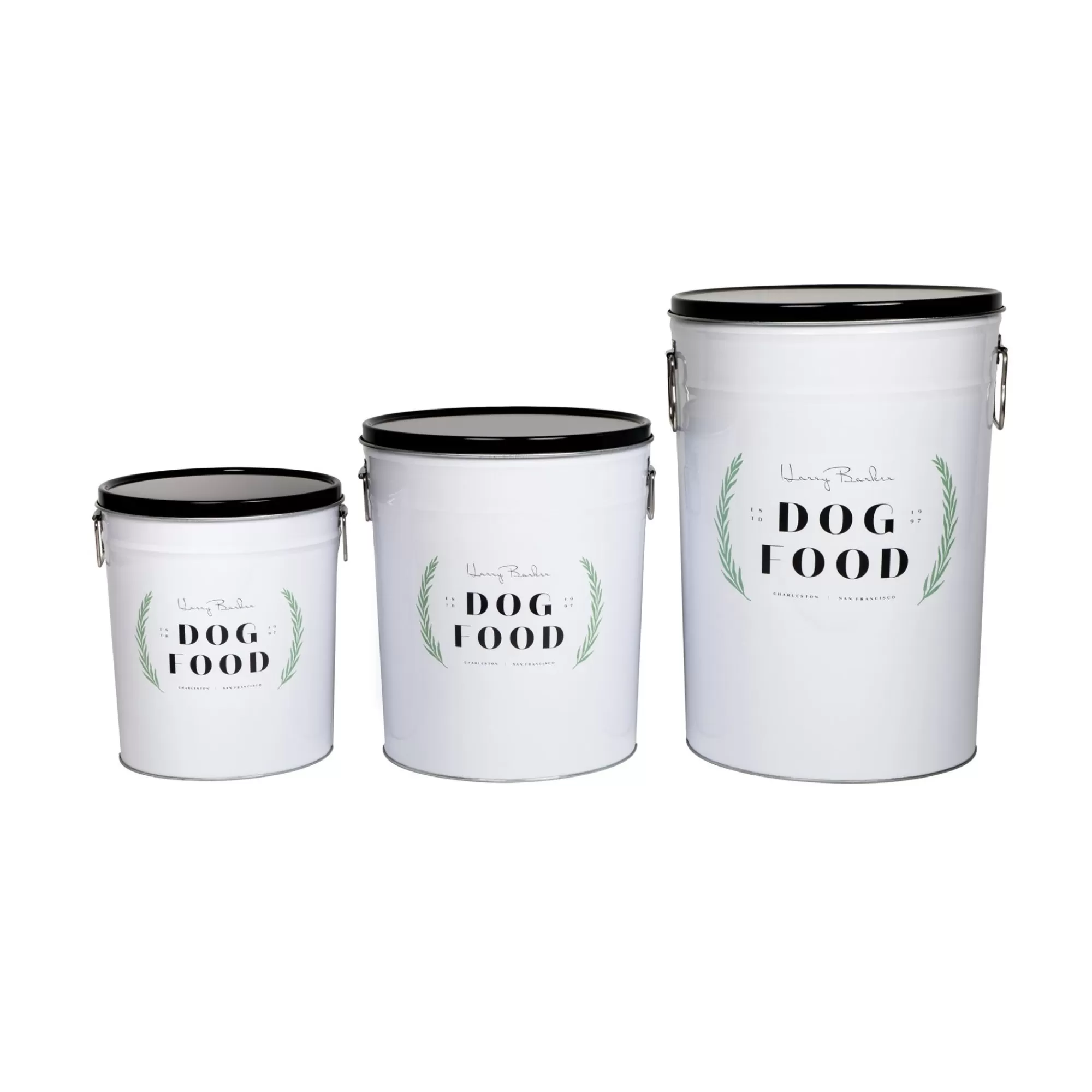 Fashion Laurel Dog Food Storage Canister Food Storage