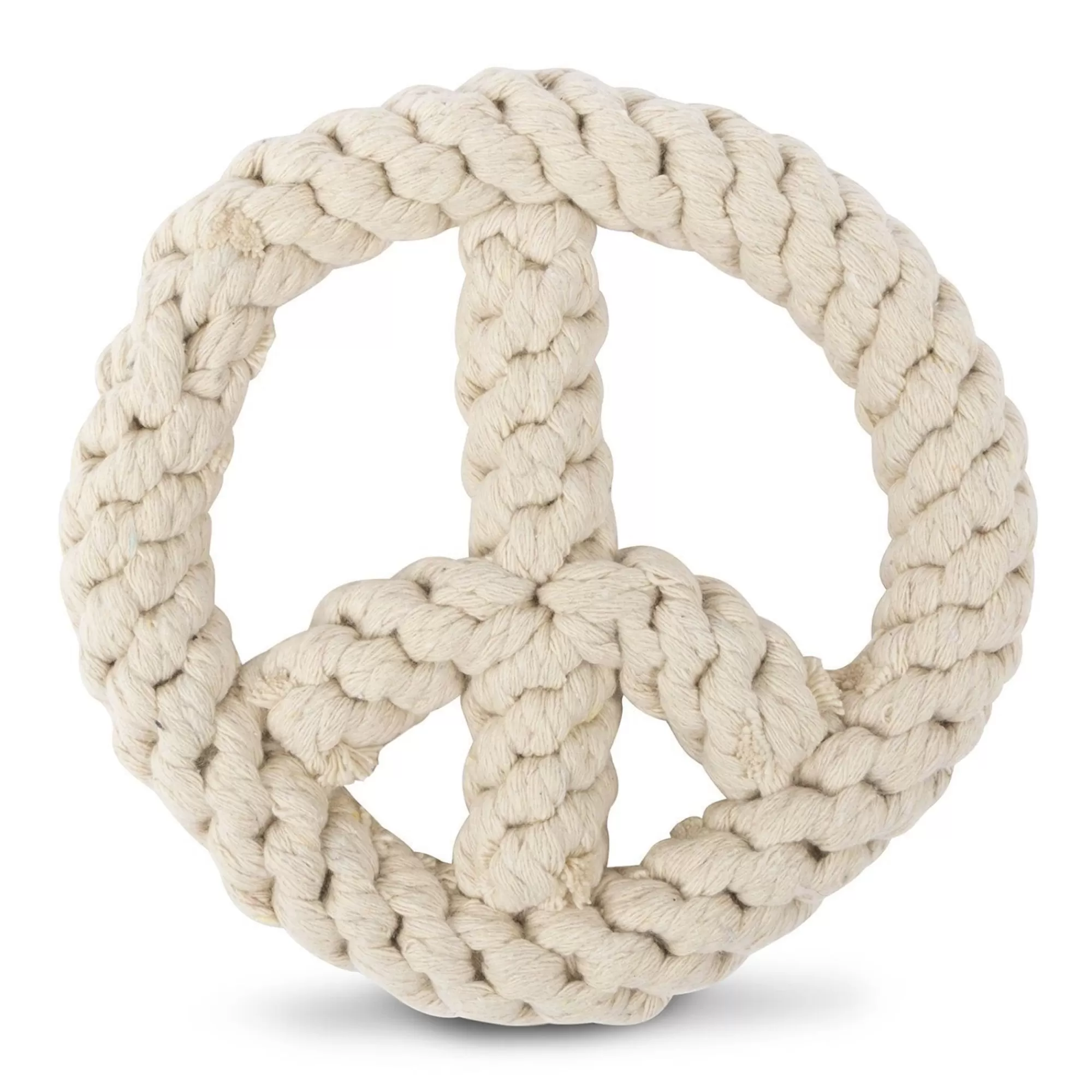 Shop Peace On Earth Rope Dog Toy Tough Chewer