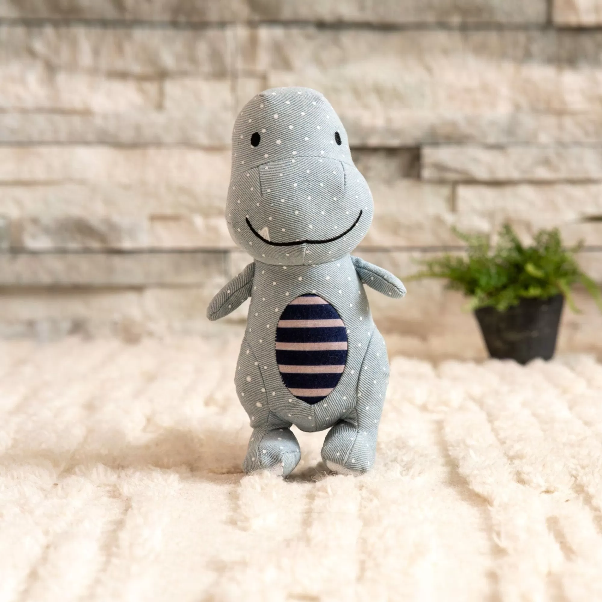 Online Polka Dot Dinosaur Dog Toy Toys