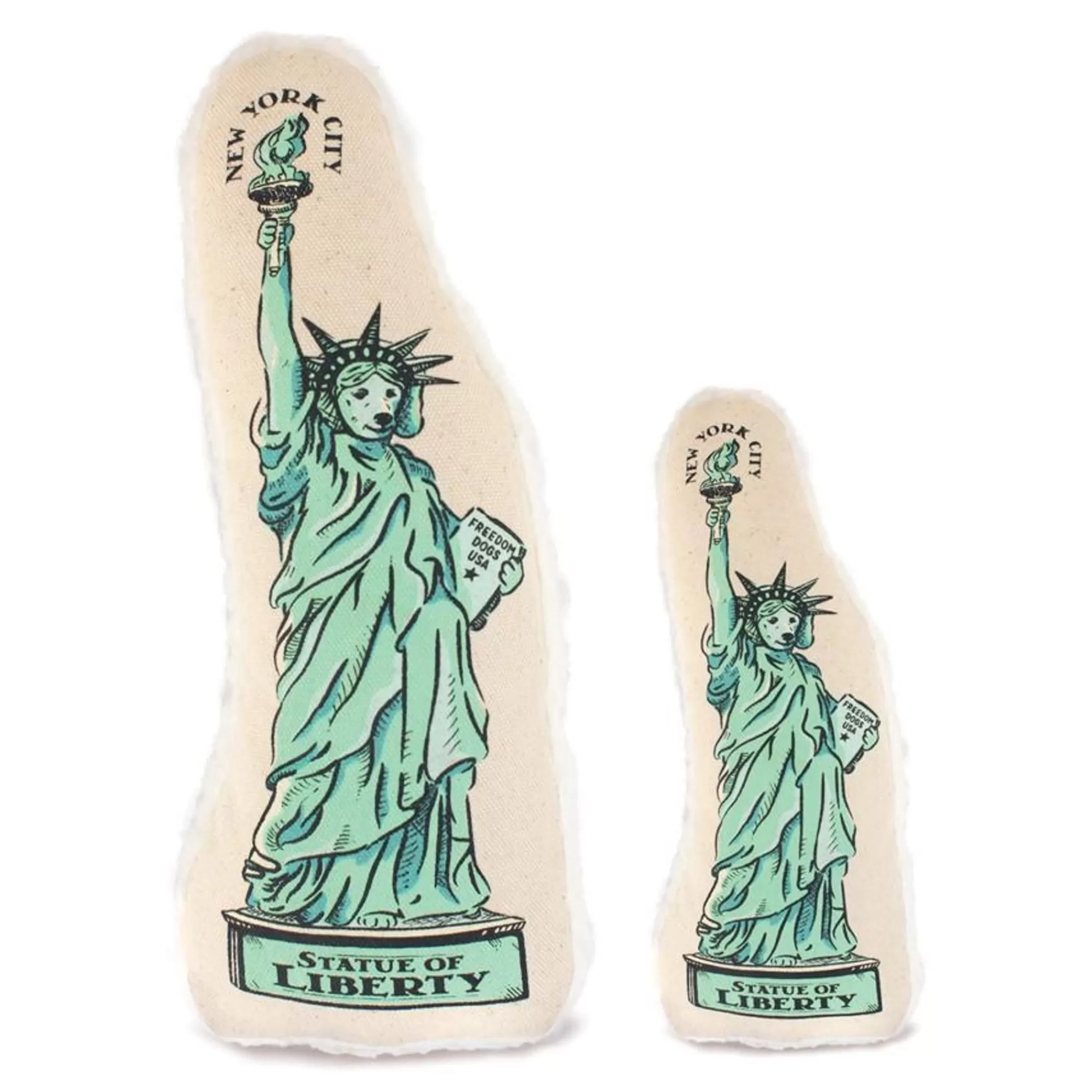 New Stat-Chew Of Liberty Canvas Dog Toy Toys