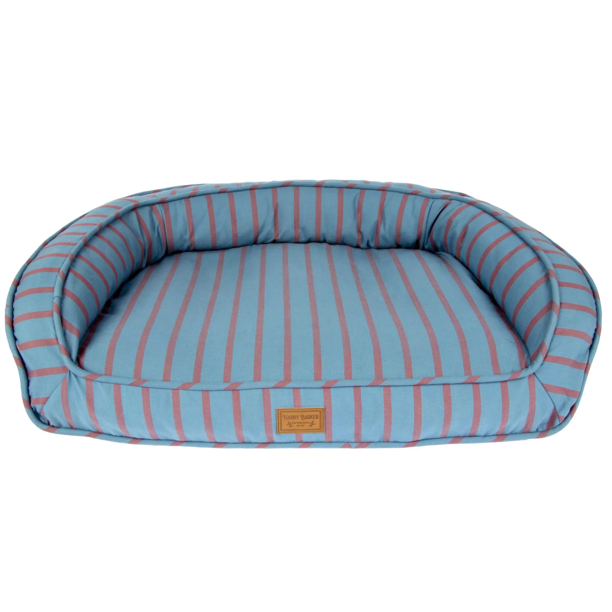 Online Striped Ortho Lounger Pet Bed Striped