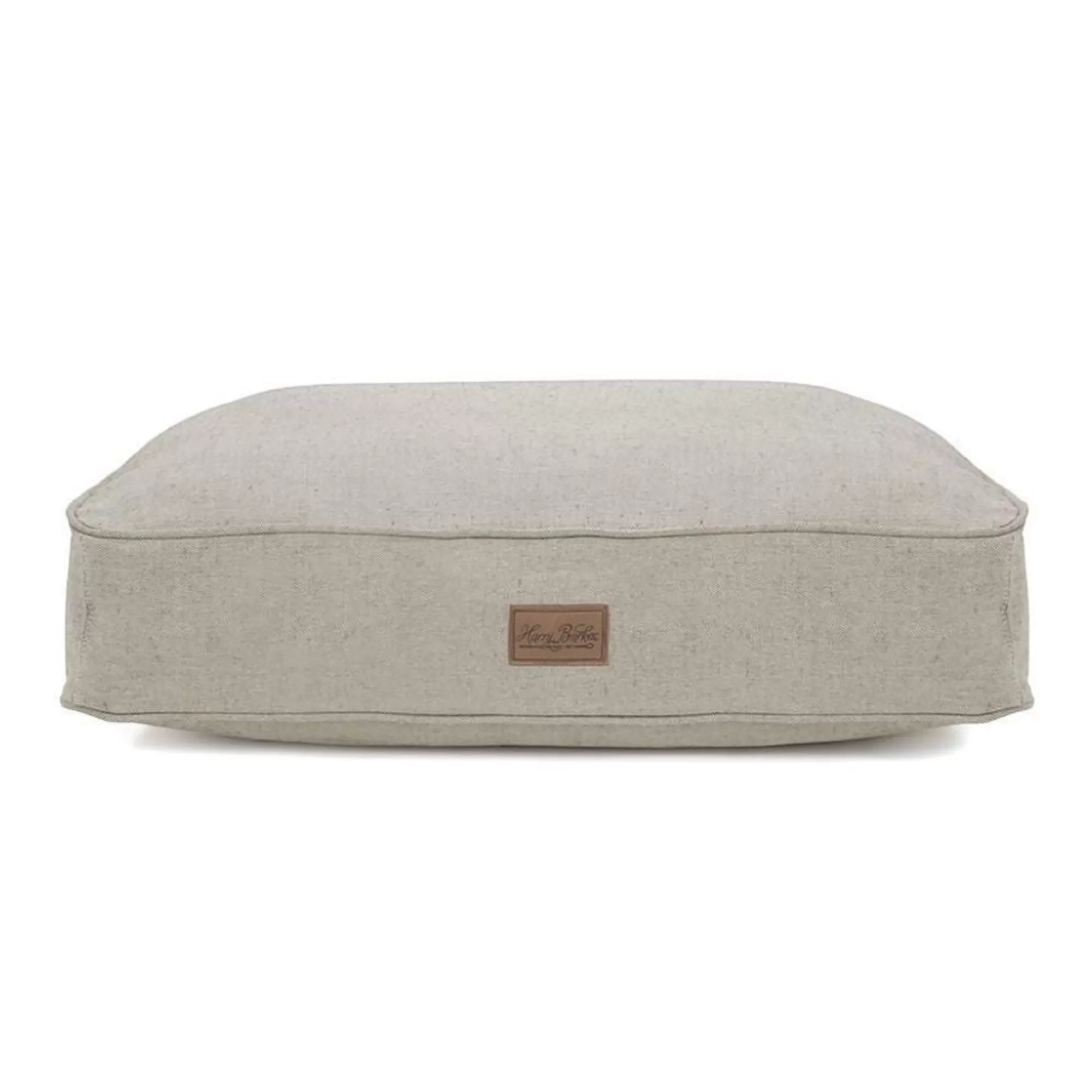 Store Tweed Rectangle Dog Bed Solid